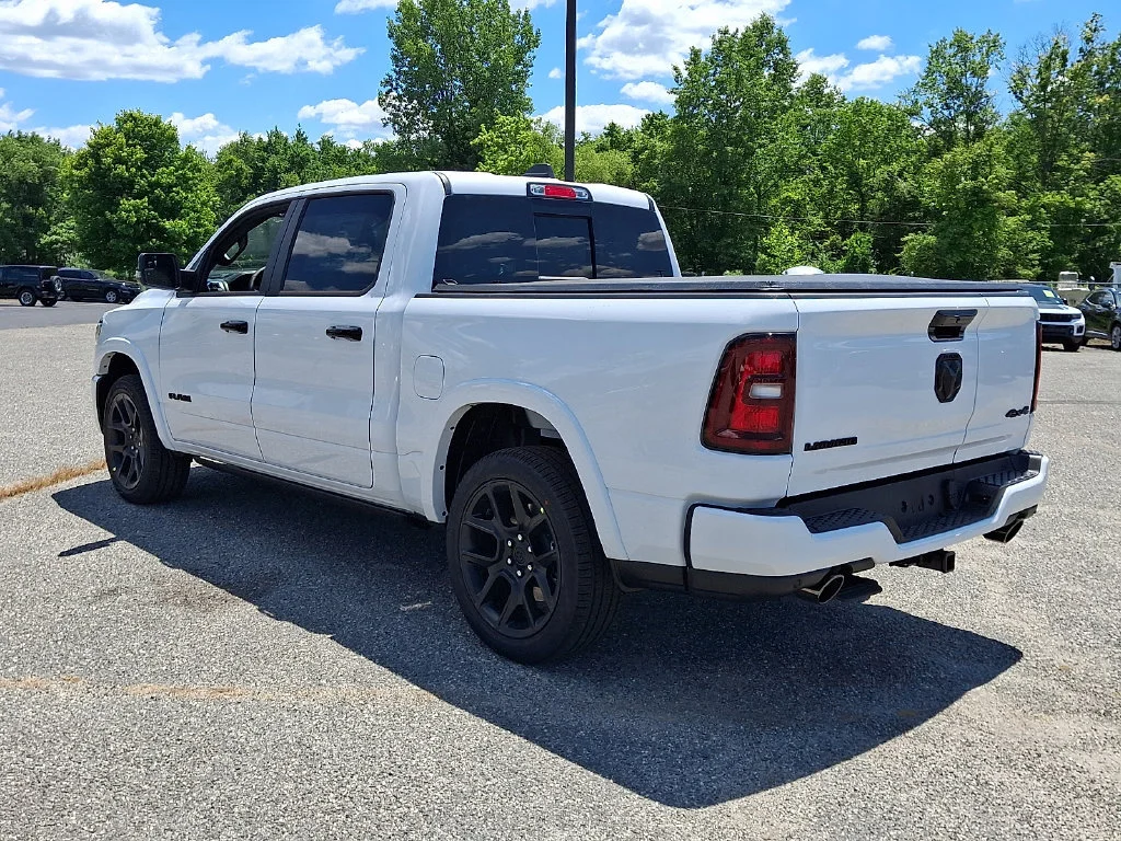 New 2026 Bright White Clear-Coat Exterior Paint RAM Laramie image 6