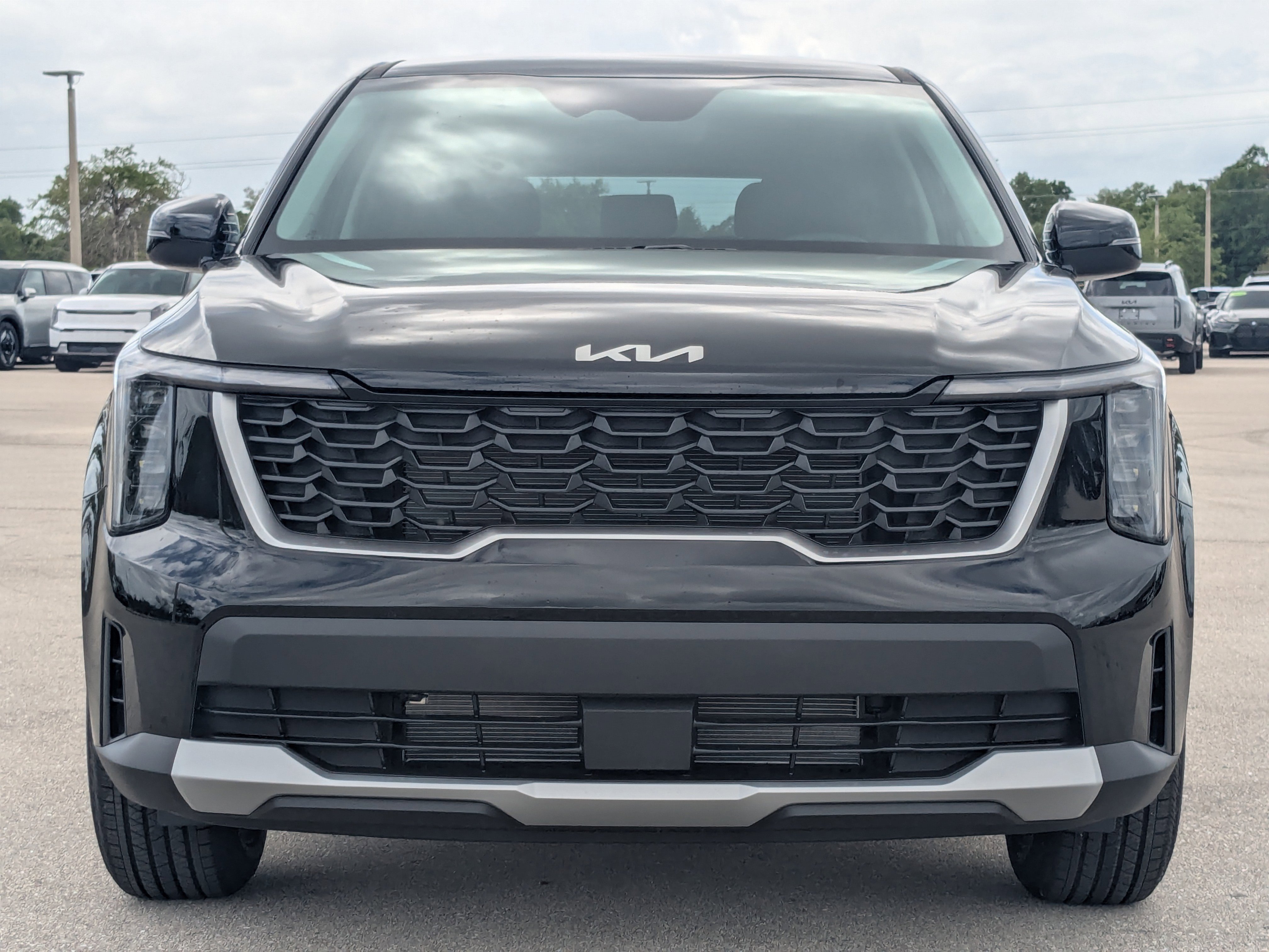 New 2026 Ebony Black Kia LX image 3