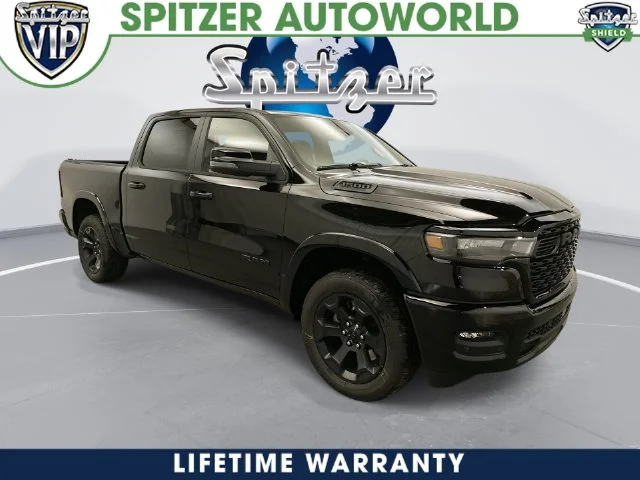 New 2027 Diamond Black Crystal Pearl-Coat Exterior Paint RAM Big Horn/Lone Star image 1