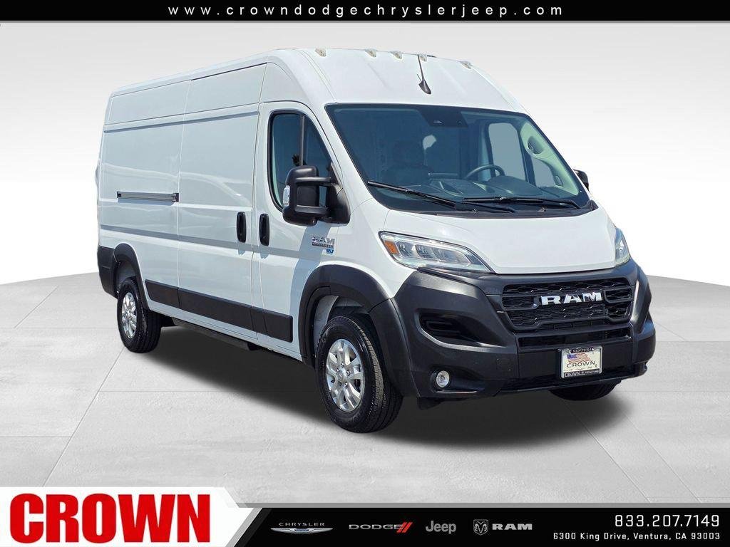 New 2025 Bright White Clear-Coat Exterior Paint RAM Tradesman image 1