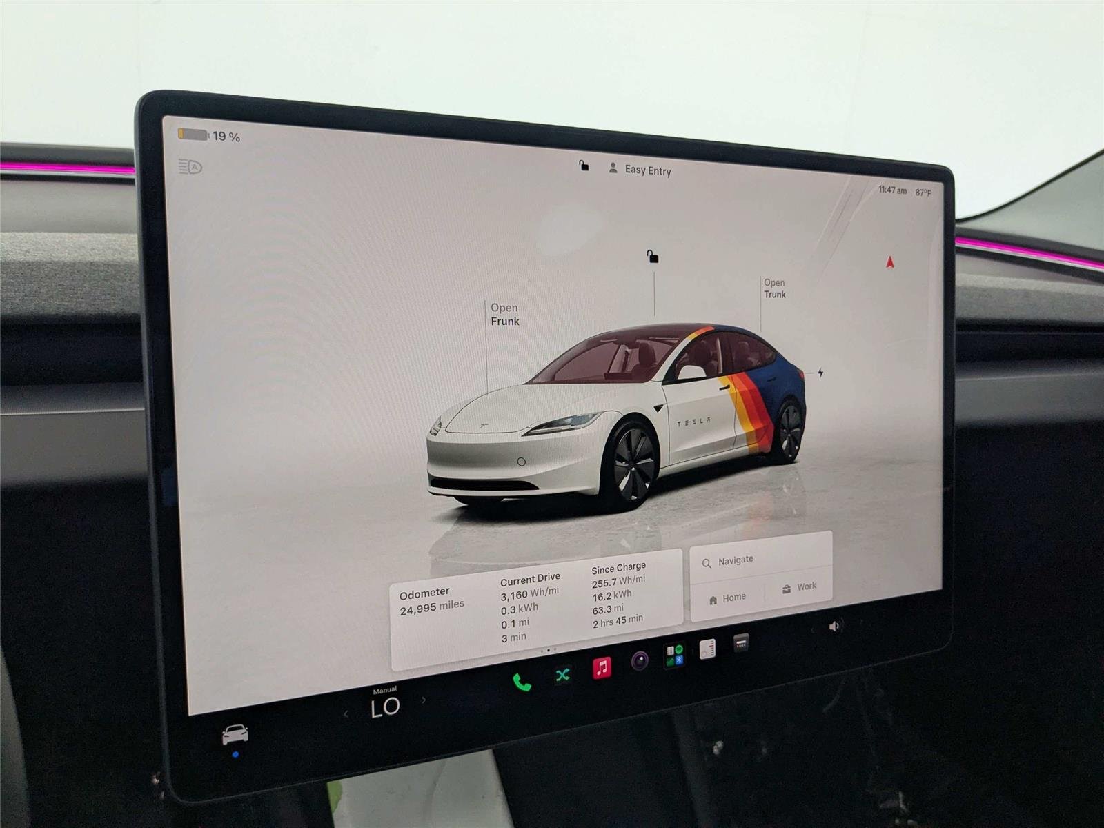 Used 2024 Pearl White Multi-Coat Tesla  image 20