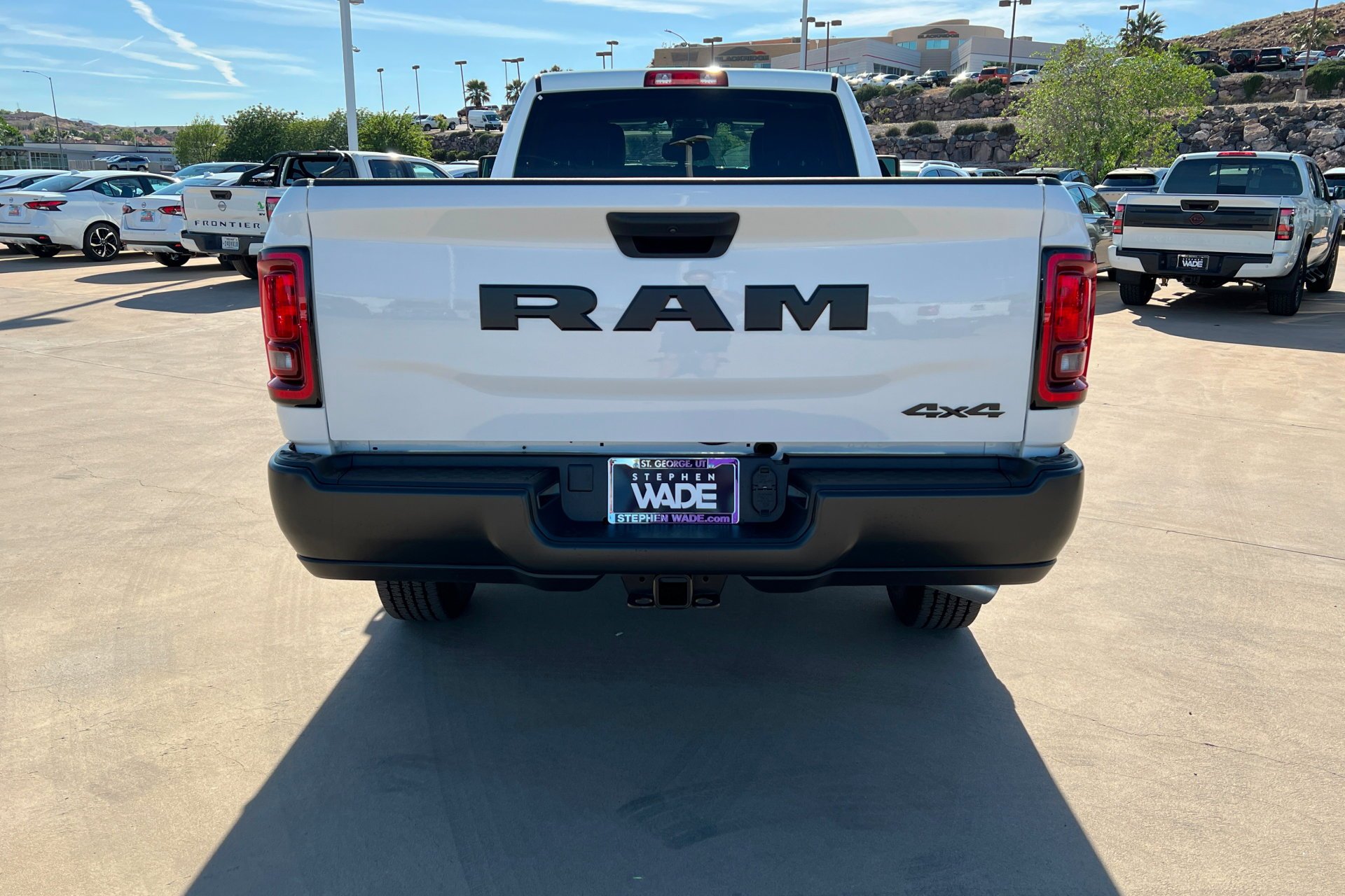 New 2026 Bright White Clear-Coat Exterior Paint RAM Tradesman image 5