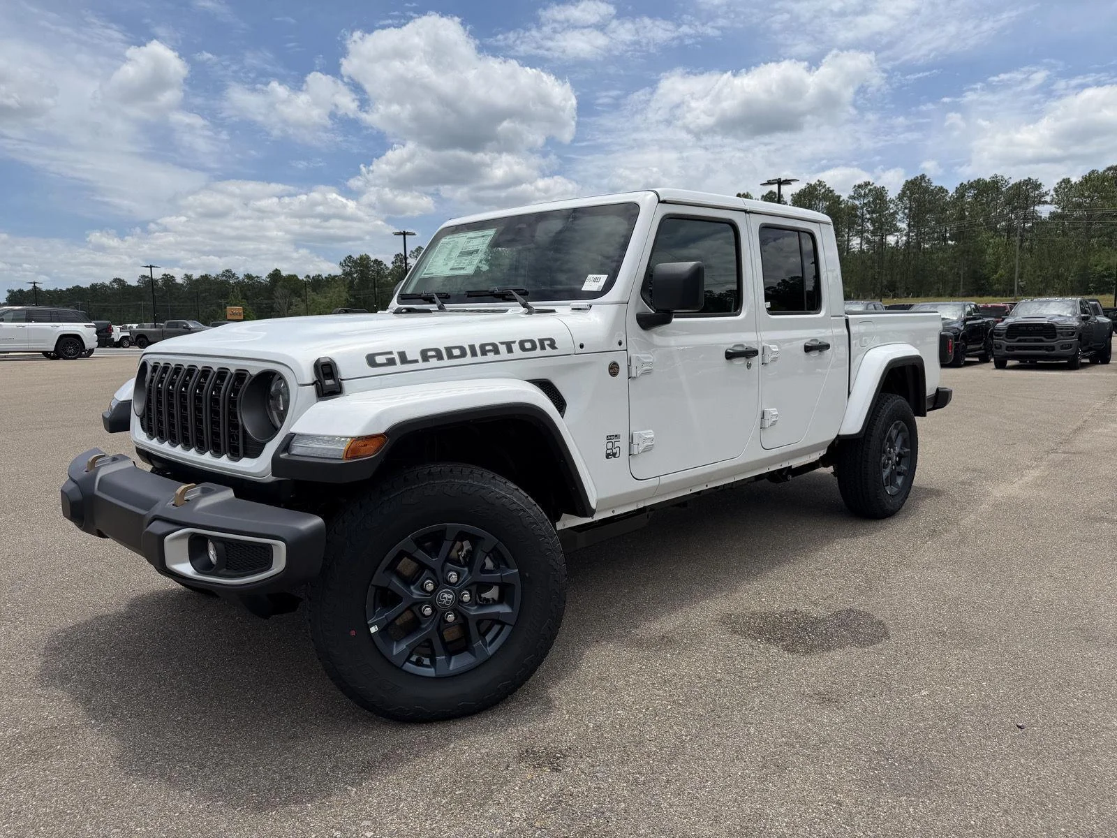 New 2026 Bright White Clearcoat Jeep 85th Anniversary Edition image 1