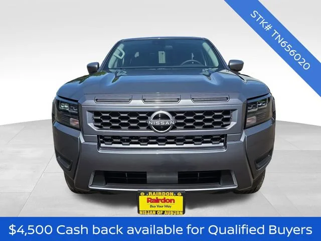 New 2026 Gun Metallic Nissan SV image 2