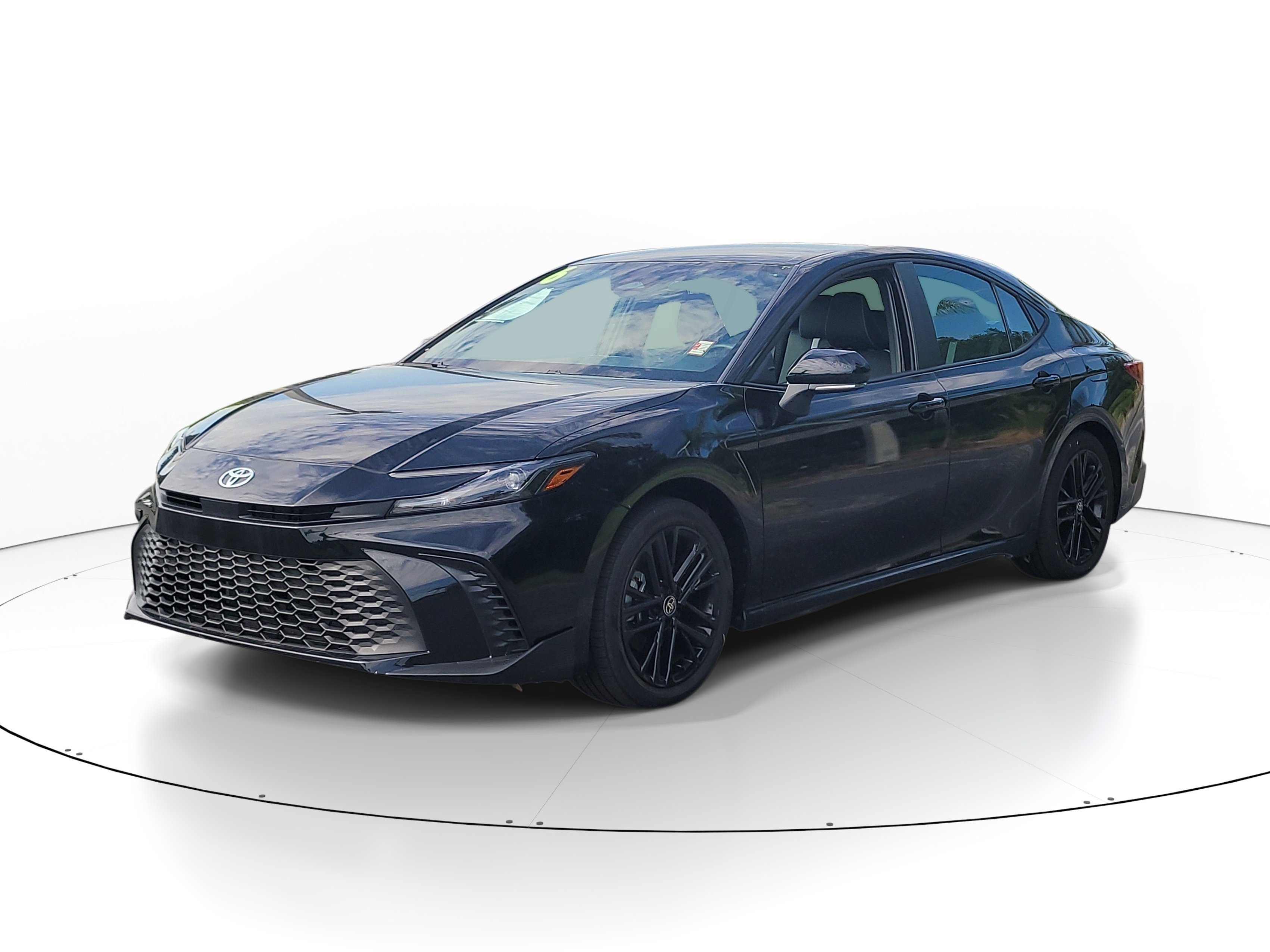 Used 2026 Midnight Black Metallic Toyota SE image 3