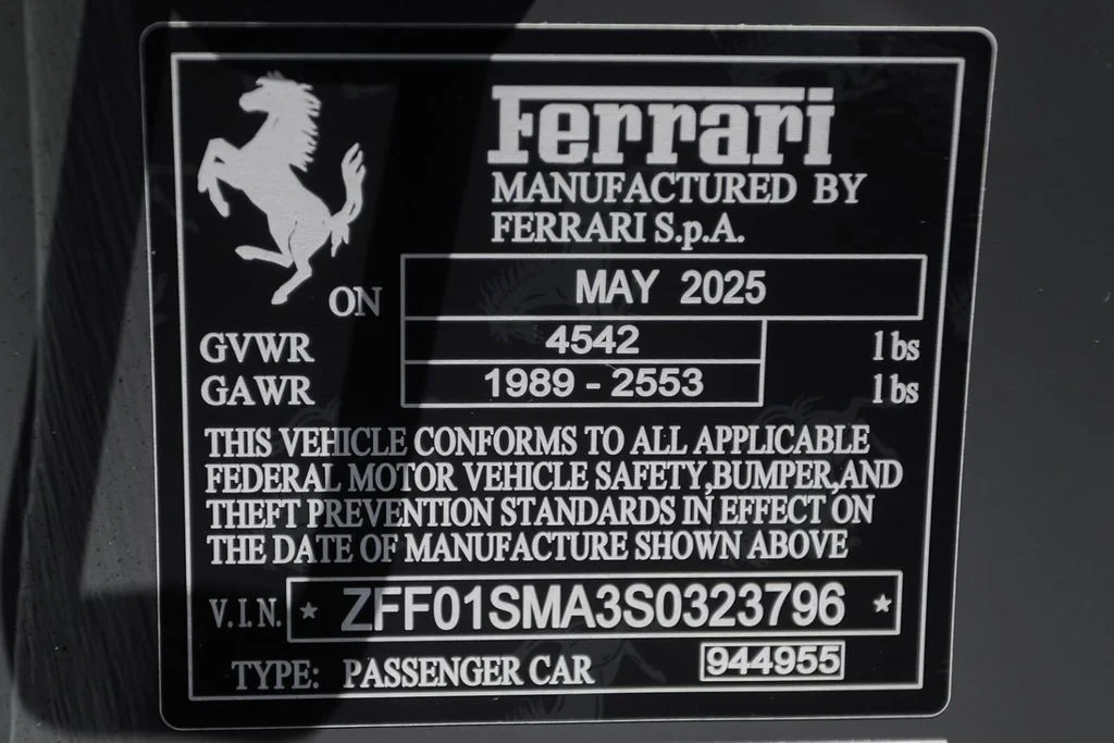 Certified Used 2025 Grigio Scuro Ferrari  image 51