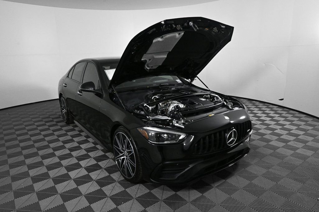 New 2026 Black Mercedes-Benz AMG® C 43 4MATIC® Sedan image 32