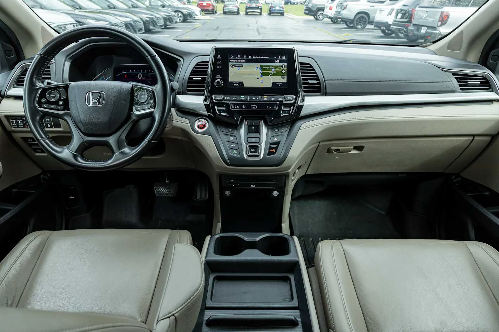 Used 2019 Deep Scarlet Pearl Honda Touring image 9