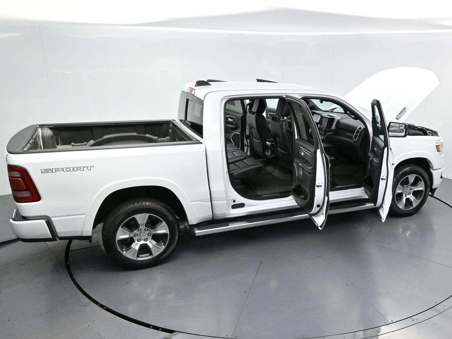 Used 2022 Bright White Clearcoat Ram Laramie image 43