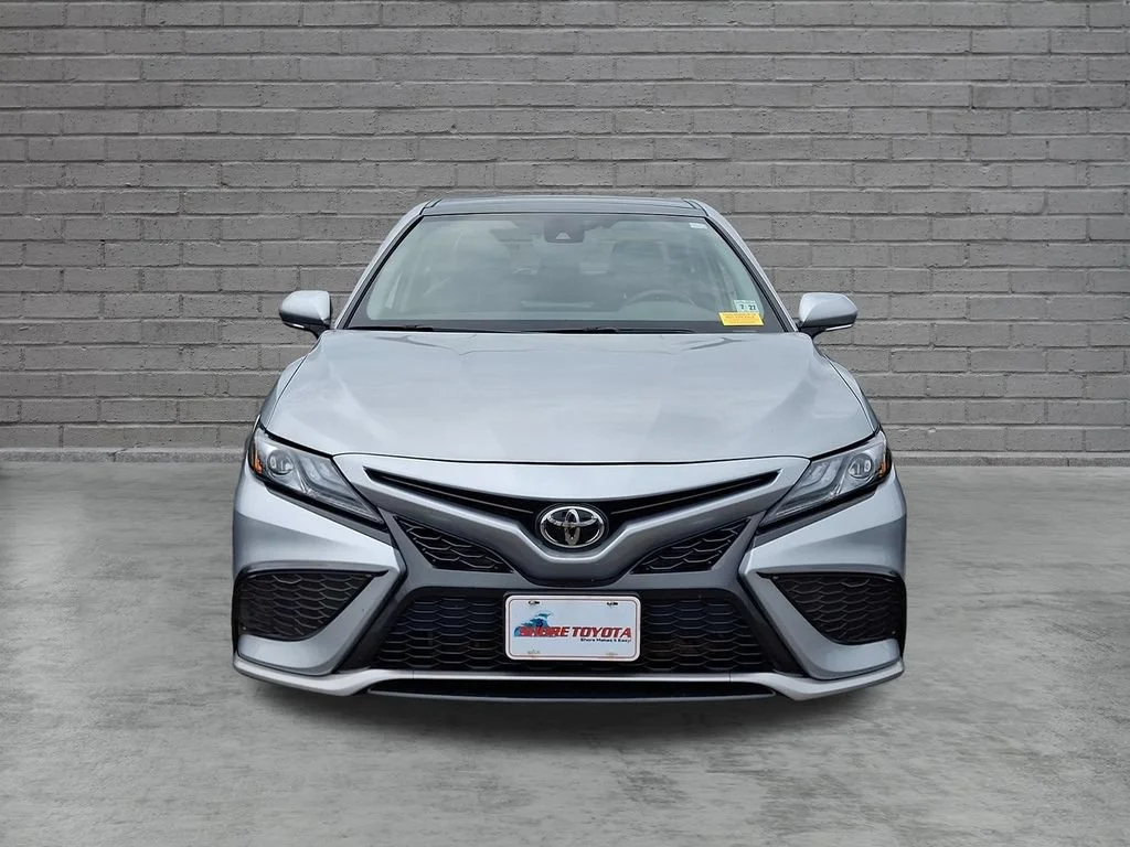 Used 2022 Silver Toyota XSE AWD image 2