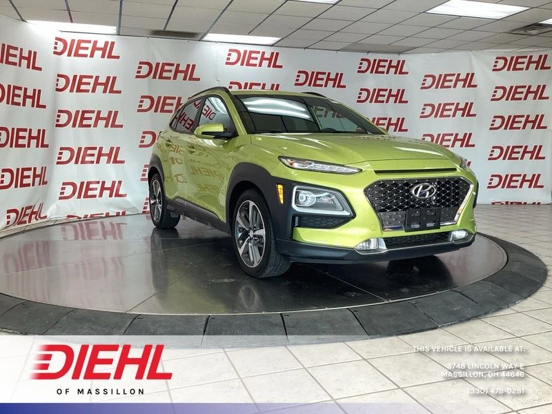 Used 2020 Green Hyundai Limited image 1