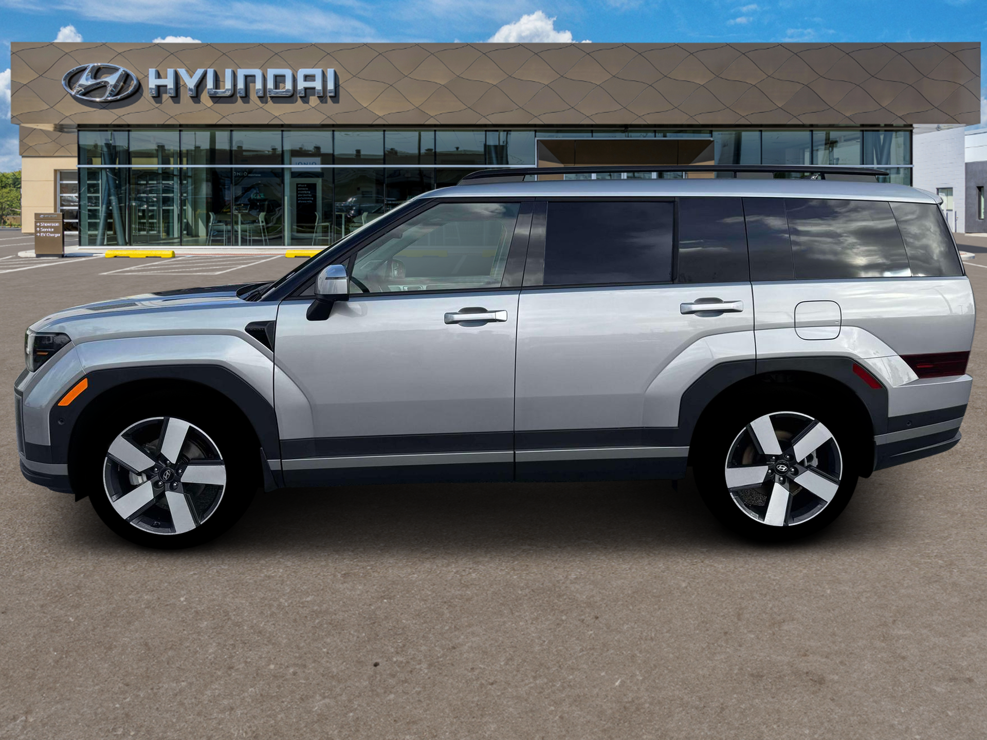 New 2026 Shimmering Silver Hyundai Limited FWD image 3