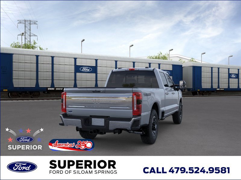 New 2026 Glacier Gray Metallic Tri-Coat Ford F-250® King Ranch® image 8