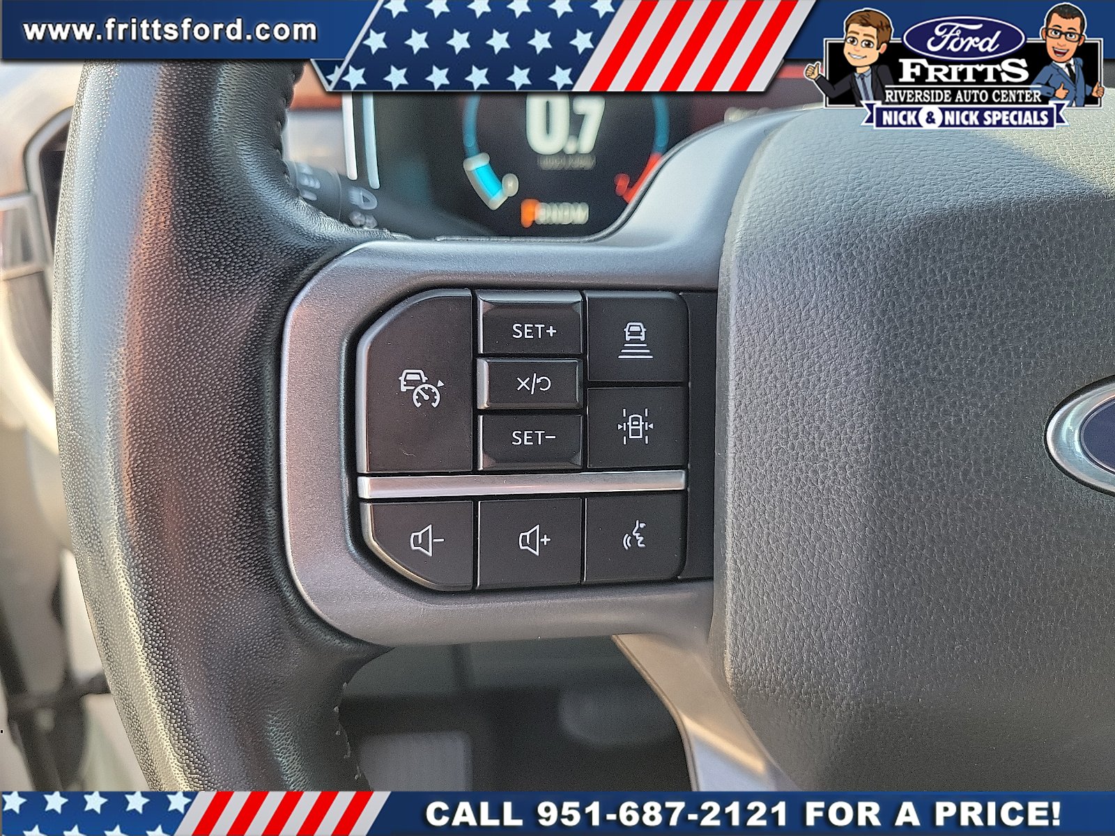 Certified Used 2023 White Metallic Ford LARIAT image 6