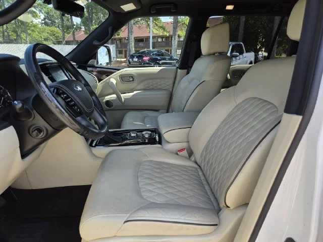 Used 2021 Moonstone White INFINITI Sensory image 14