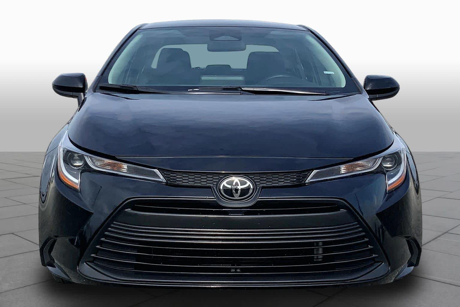 Used 2024 Midnight Black Metallic Toyota LE image 4