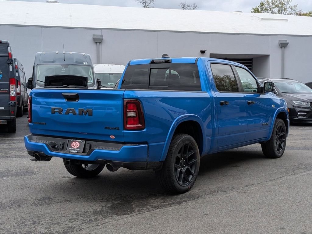 New 2026 Hydro Blue Pearl-Coat Exterior Paint RAM Laramie image 4