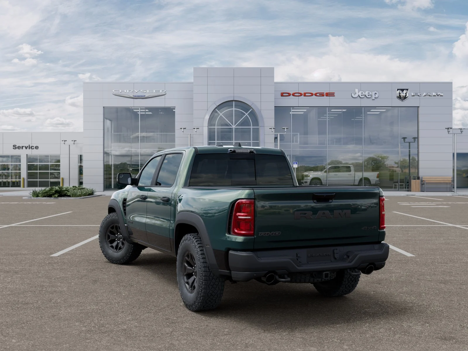 New 2026 Serrano-Green Metallic Exterior Paint RAM RHO image 31