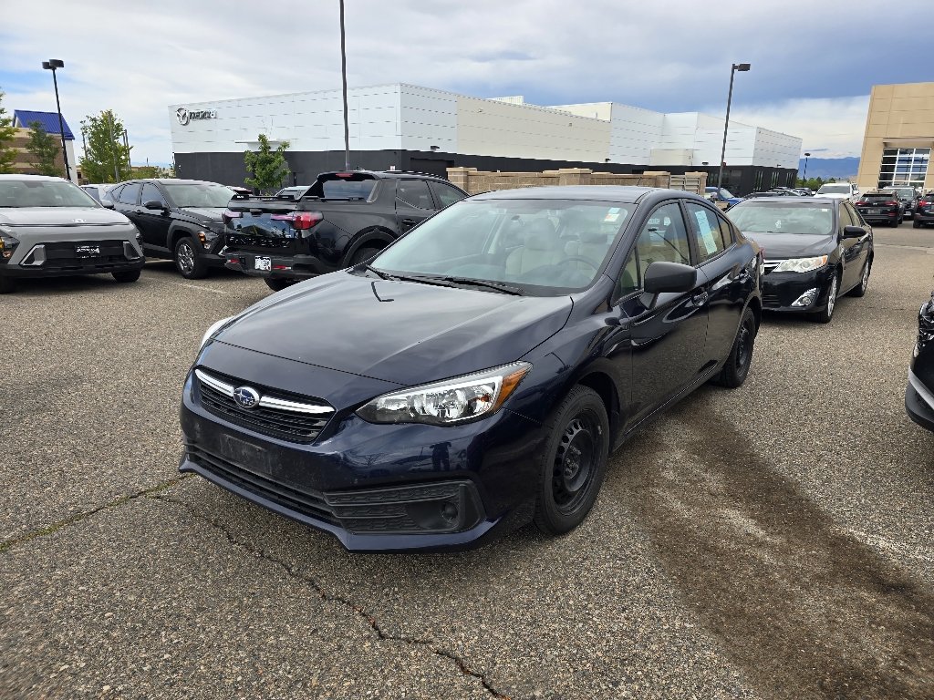 Used 2021 Dark Blue Pearl Subaru Base image 12