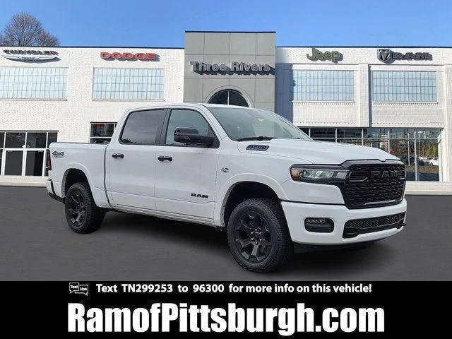New 2026 Bright White Clear-Coat Exterior Paint RAM Big Horn/Lone Star image 1