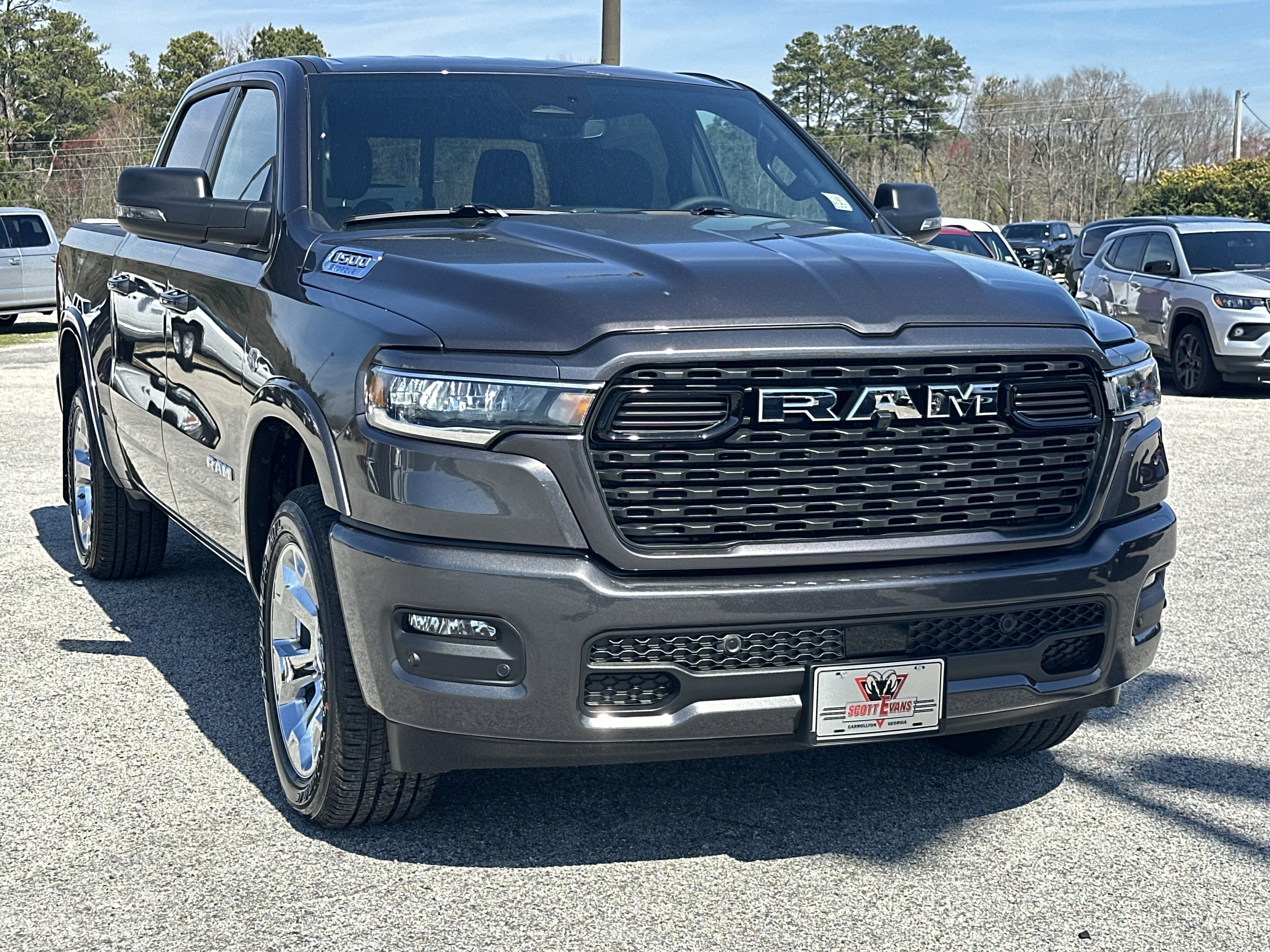 New 2026 Granite Crystal Metallic Clear-Coat Exterior Paint RAM Big Horn image 2