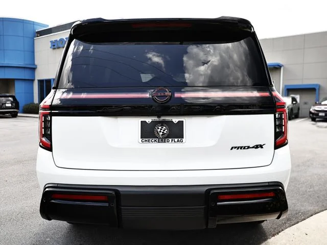 Used 2025 Aspen White/Super Black Nissan PRO-4X image 10