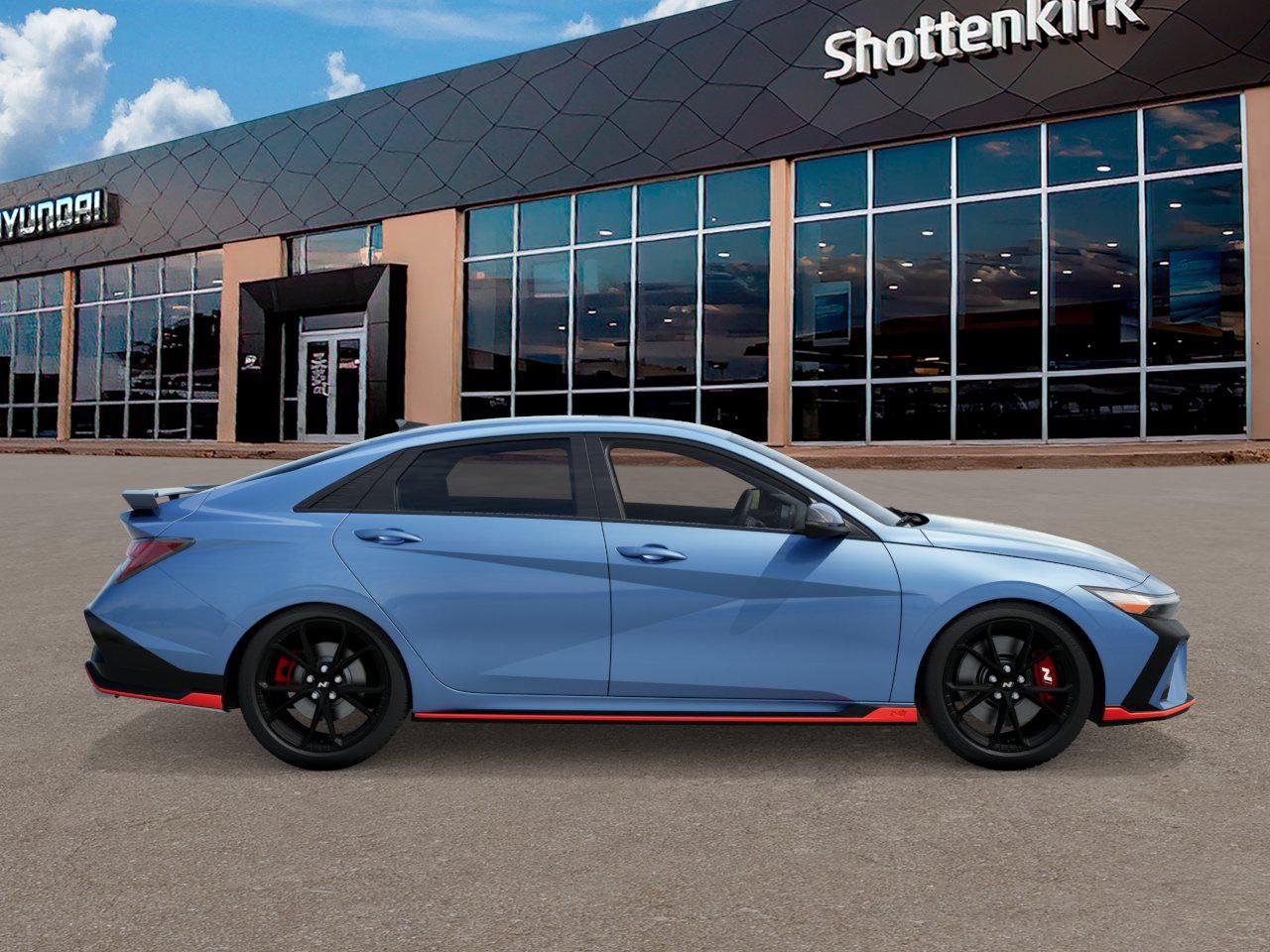 New 2026 Blue Hyundai Sedan image 7