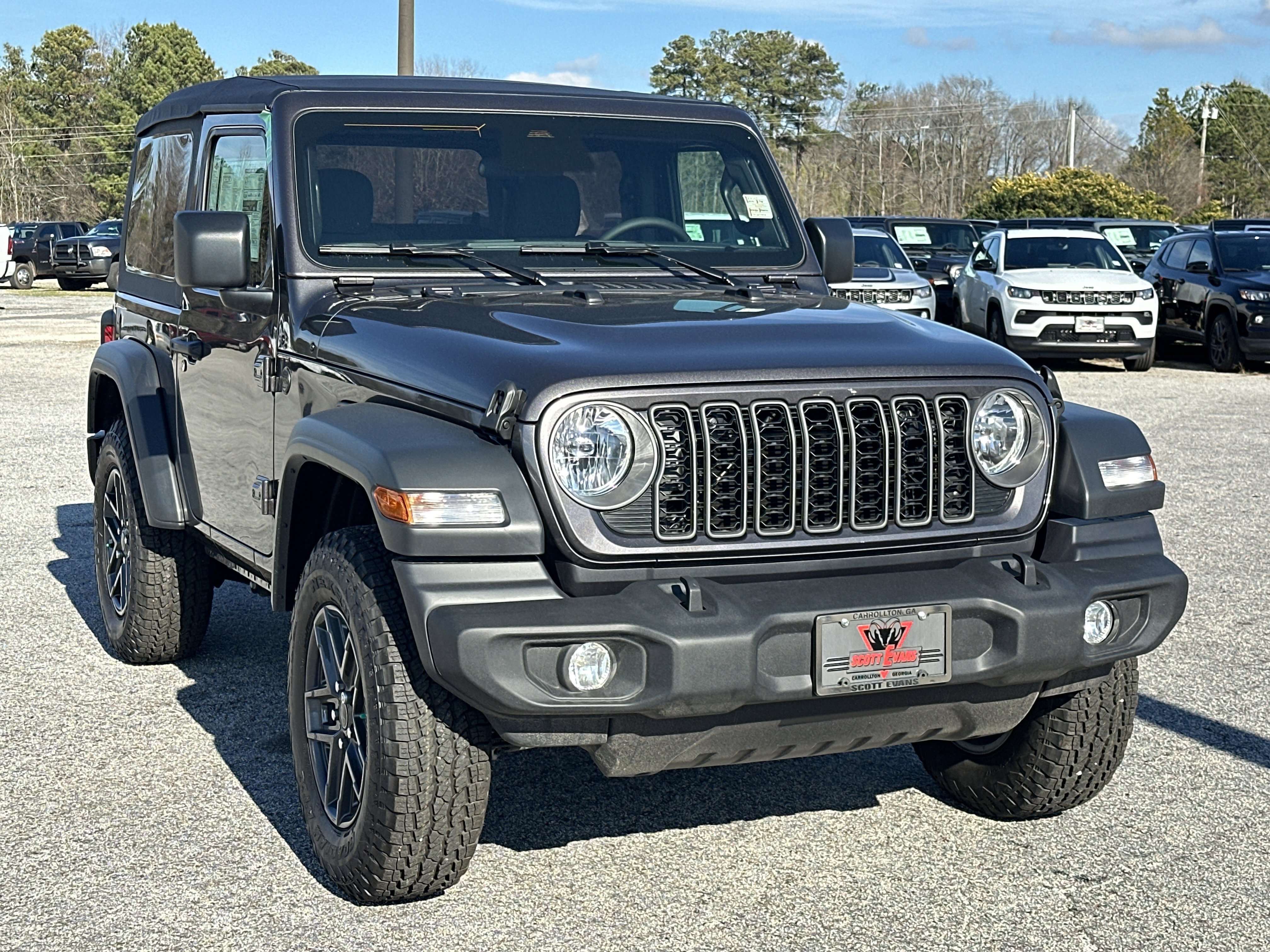 New 2026 Granite Crystal Metallic Clear-Coat Exterior Paint Jeep Sport S image 2