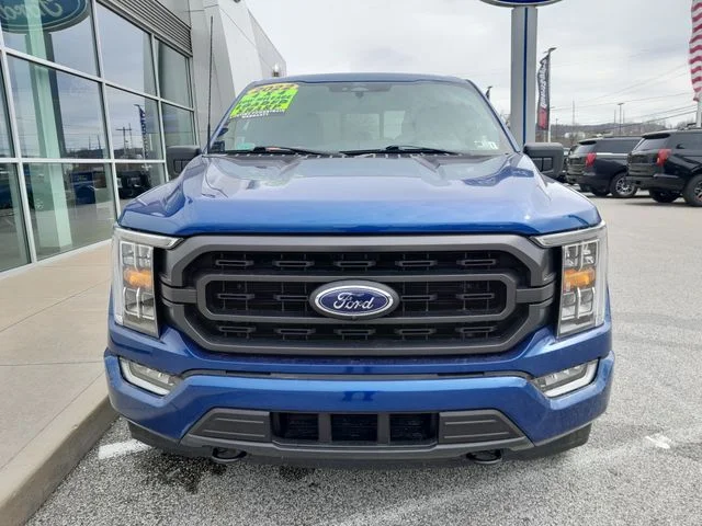 Used 2022 Blue Metallic Ford XLT image 4