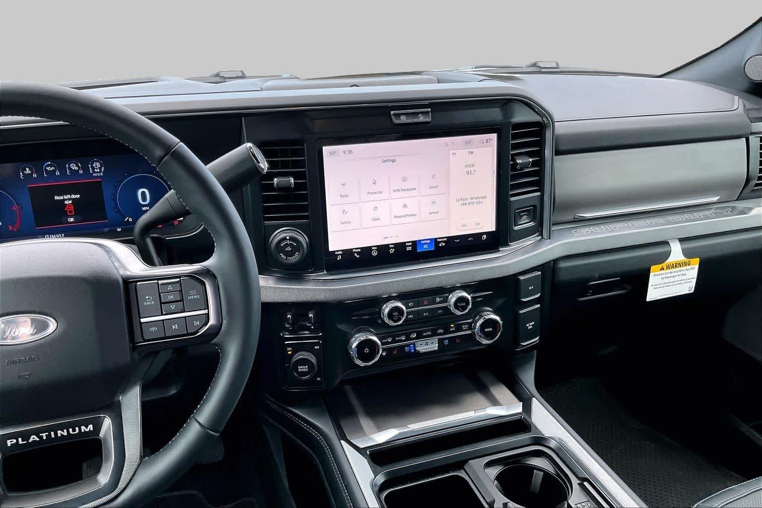 New 2026 Star White Metallic Tri-Coat Ford F-350® Platinum® image 13