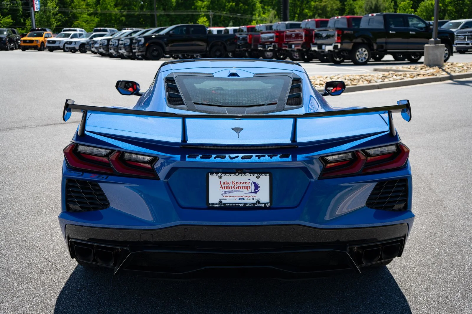 Used 2023 Blue Metallic Chevrolet Stingray image 17