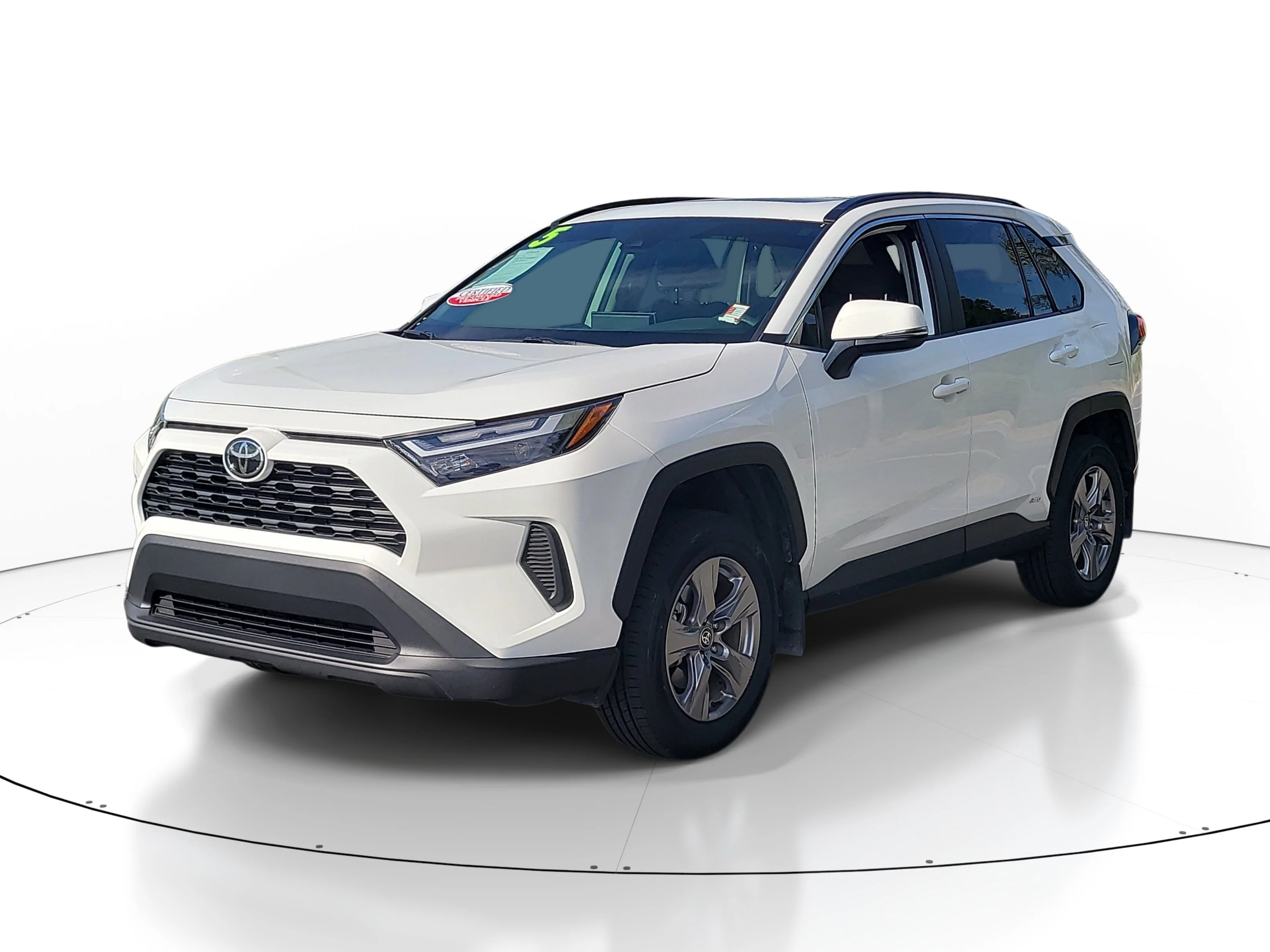 Certified Used 2025 Ice Toyota Hybrid XLE image 3
