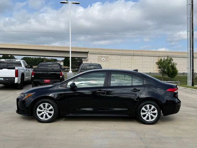 Certified Used 2024 MIDNIGHT BLACK METAL Toyota LE image 5