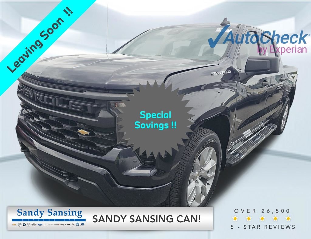 Used 2023 Gray Chevrolet Custom image 1