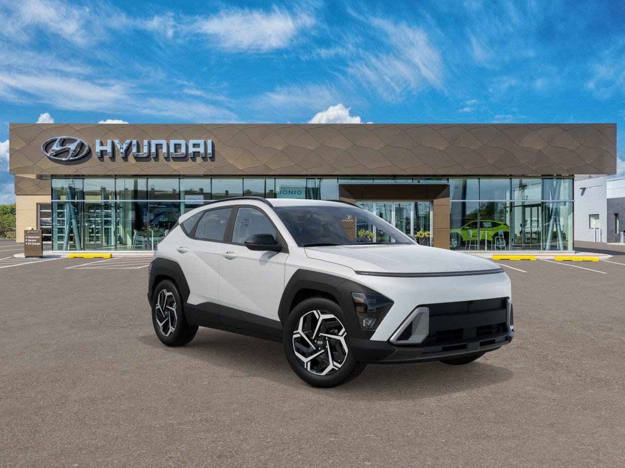 New 2026 Atlas White Hyundai SEL Premium FWD image 2