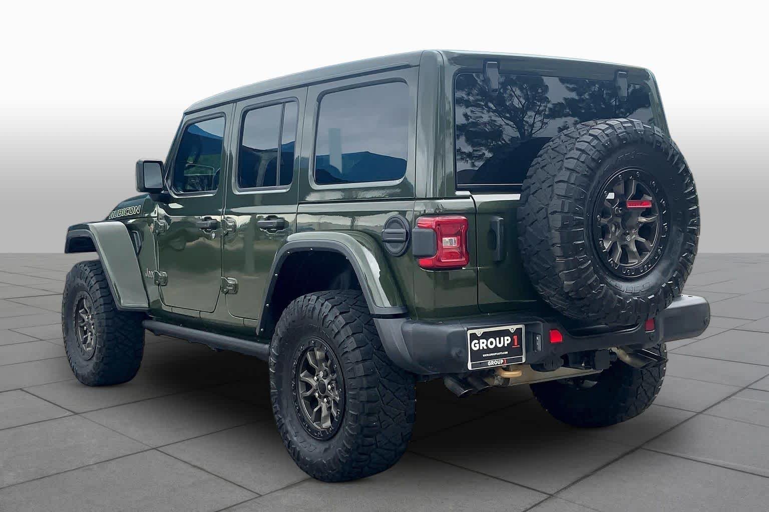 Used 2021 Sarge Green Clearcoat Jeep Unlimited Rubicon 392 image 10