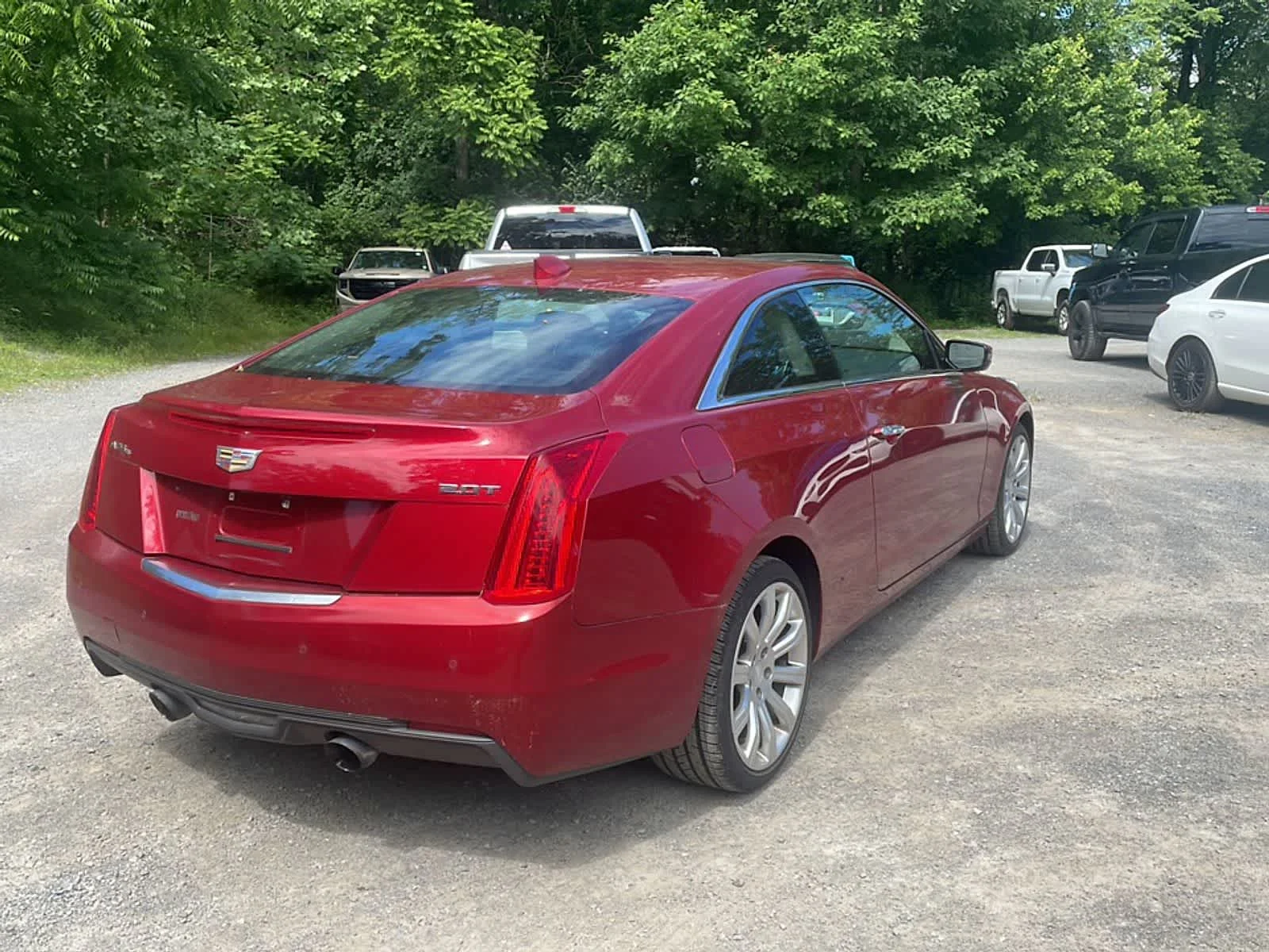 Used 2016 Red Obsession Tintcoat Cadillac Luxury Collection AWD image 8