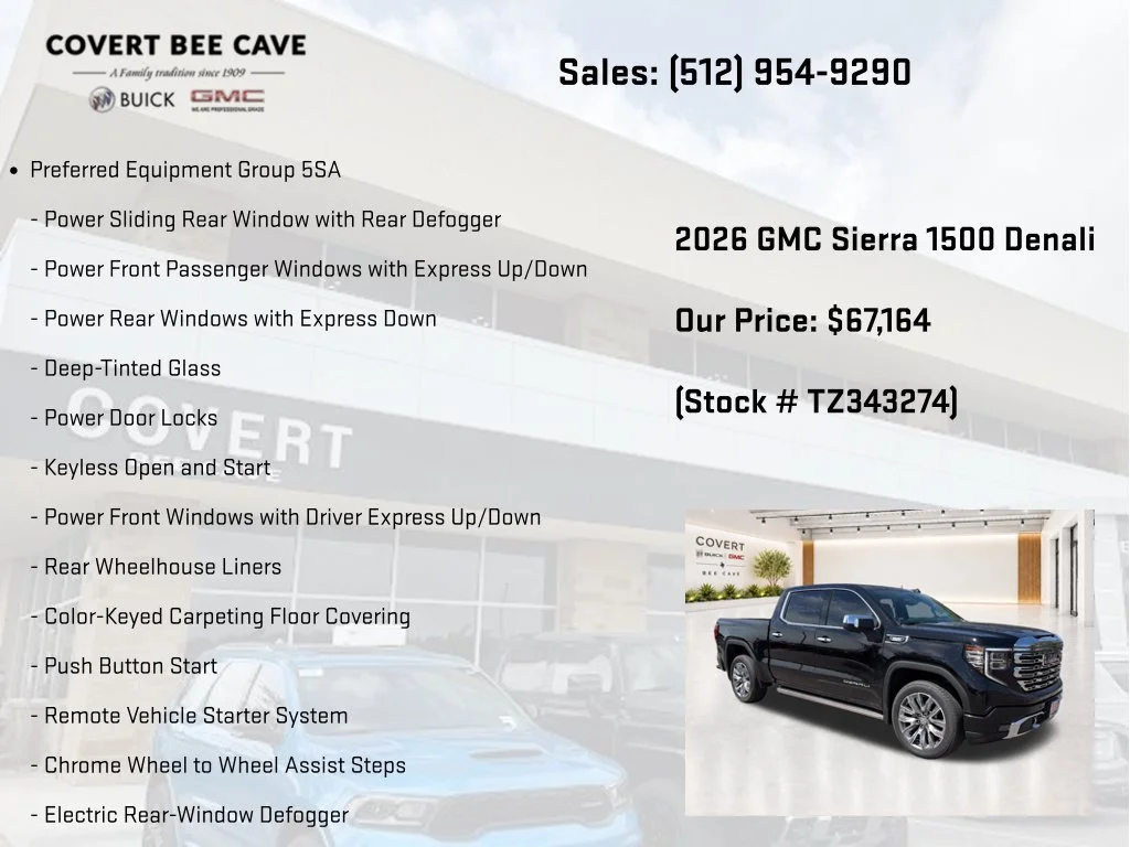 New 2026 Onyx Black GMC Denali image 7