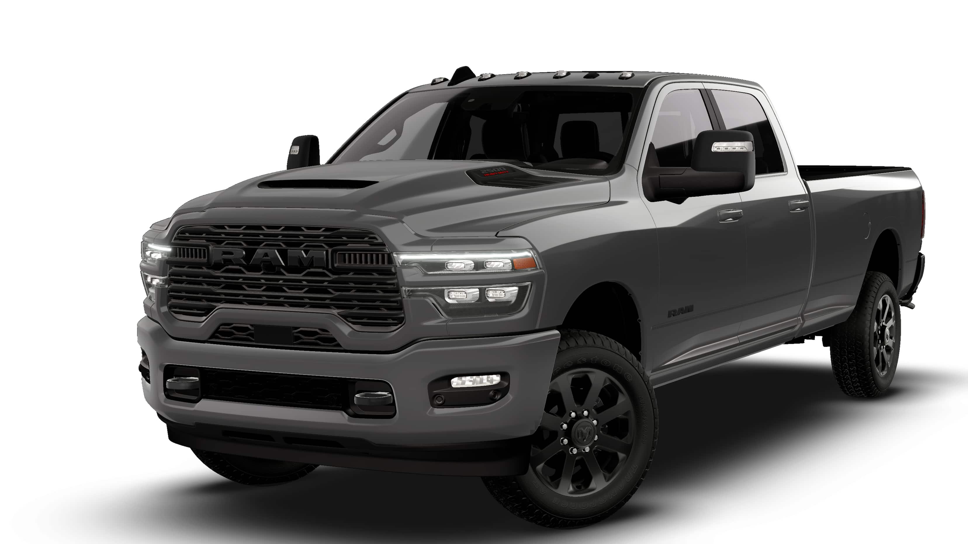 New 2027 Granite Crystal Metallic Clear-Coat Exterior Paint RAM Laramie image 13