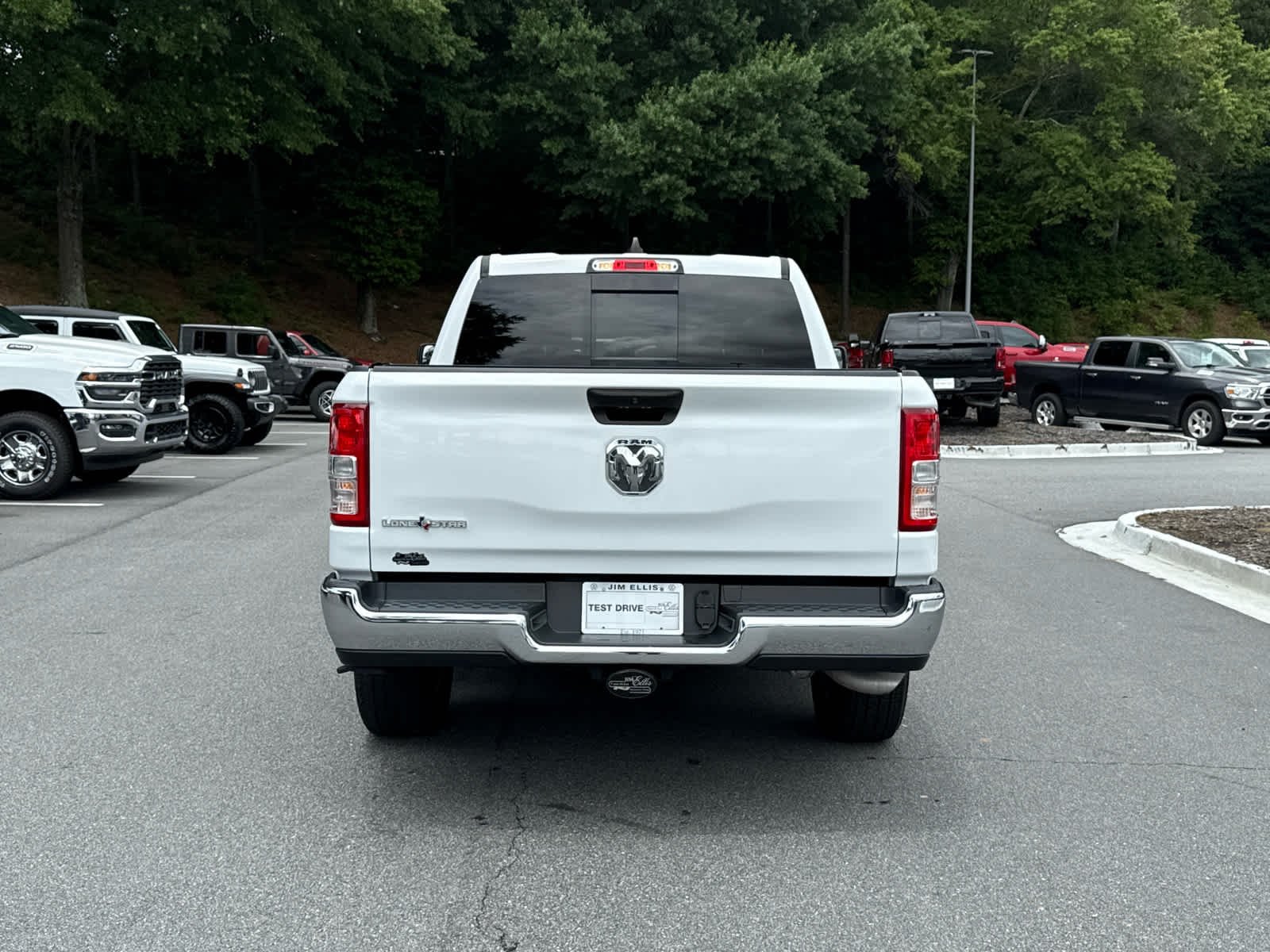 Used 2023 Bright White Clearcoat Ram Lone Star image 4