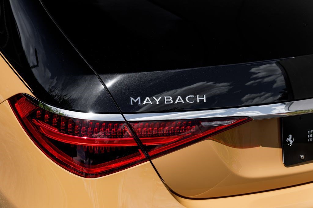 Used 2023 Obsidian Black Metallic / Colorado Beige Mercedes-Benz Maybach S 680 image 48