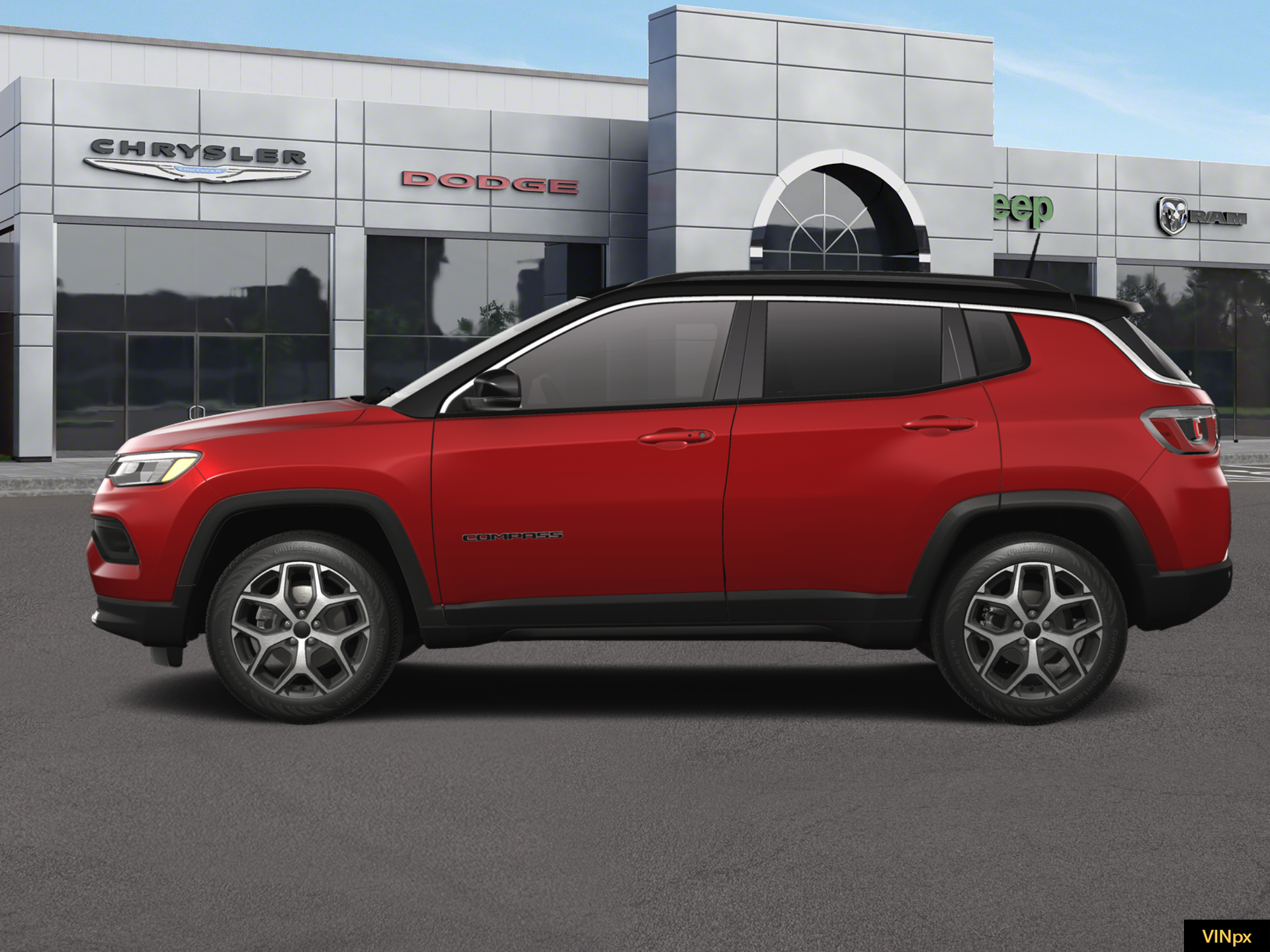 New 2026 Red Hot Pearlcoat Jeep Limited image 3