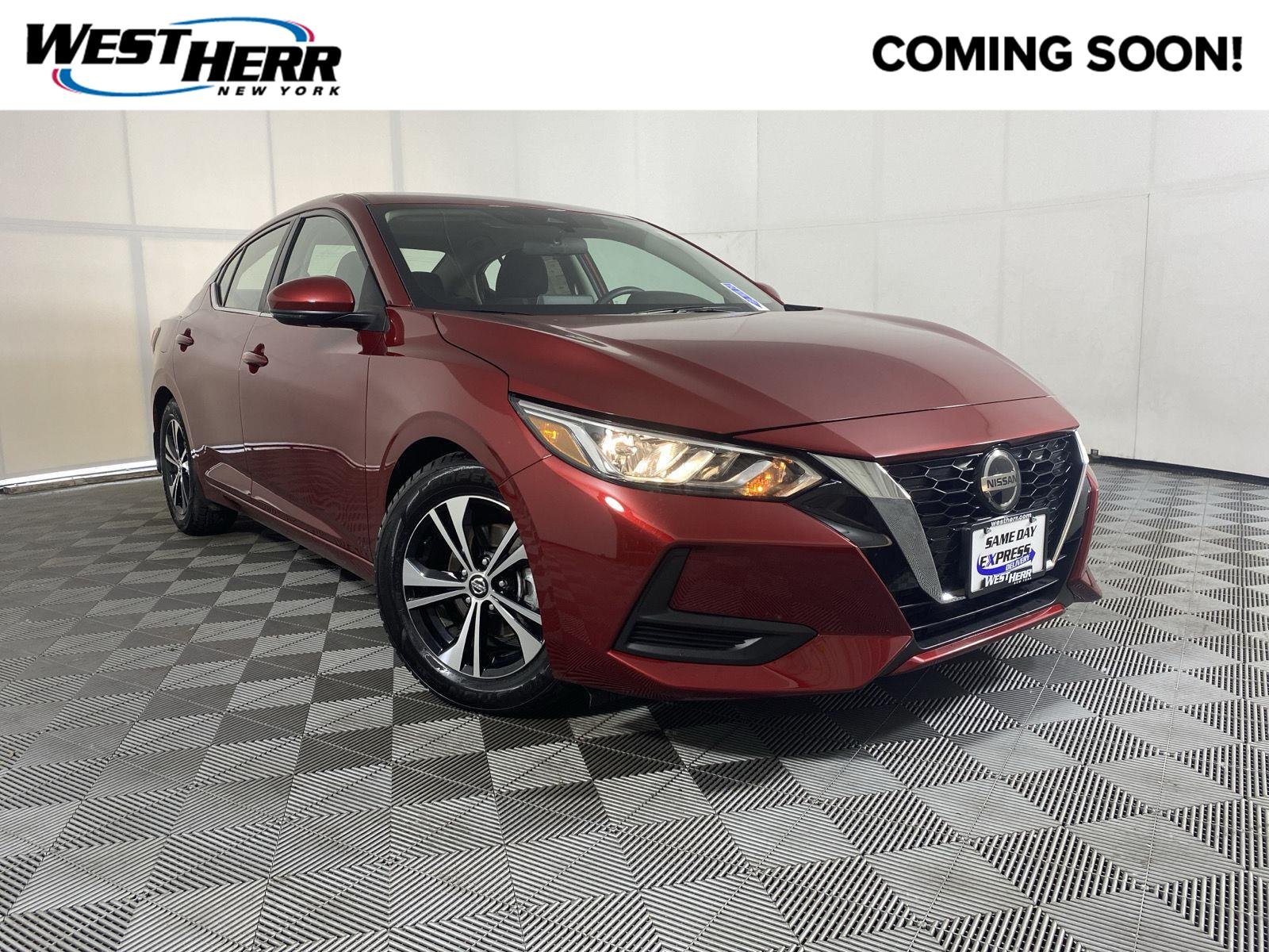 Used 2020 Scarlet Ember Tintcoat Nissan SV image 1