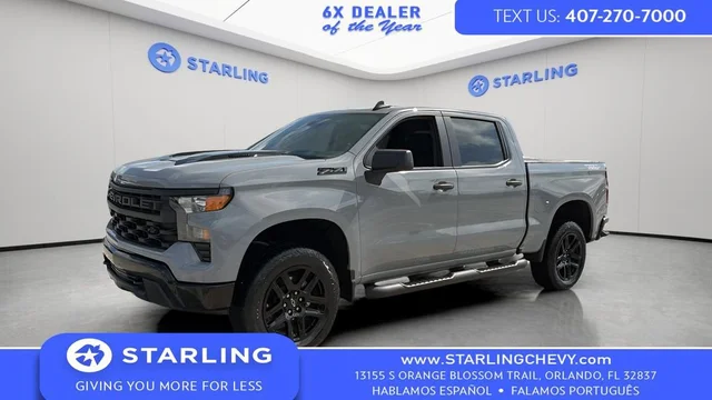 2025 Chevrolet Silverado 1500 Custom Trail Boss