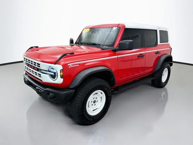 Used 2023 Race Red Ford Heritage Edition image 3