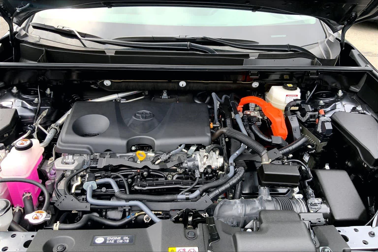 Used 2025 Magnetic Gray Metallic Toyota Hybrid LE image 32