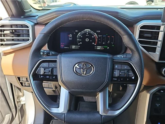 Used 2023 Celestial Silver Metallic Toyota 1794 Edition (A10) 4x4 CrewMax 5.5 ft. box 145.7 i image 14