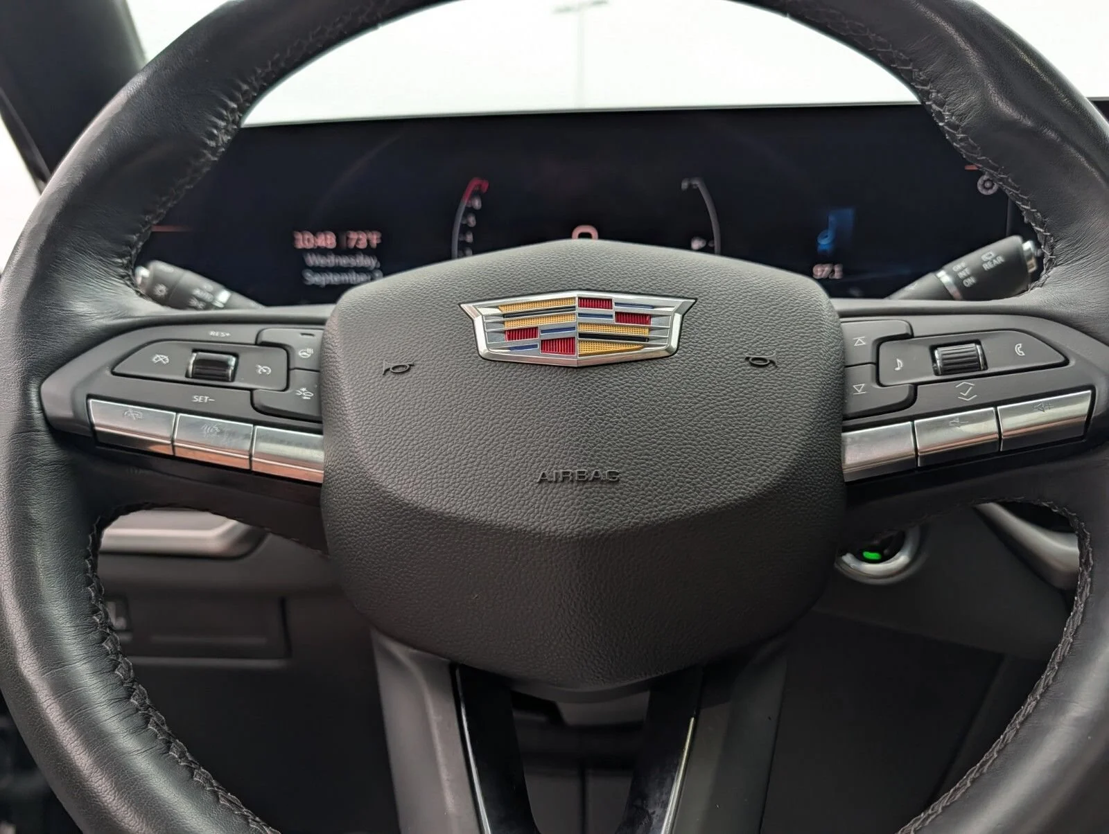 Used 2024 Stellar Black Metallic Cadillac Luxury image 36