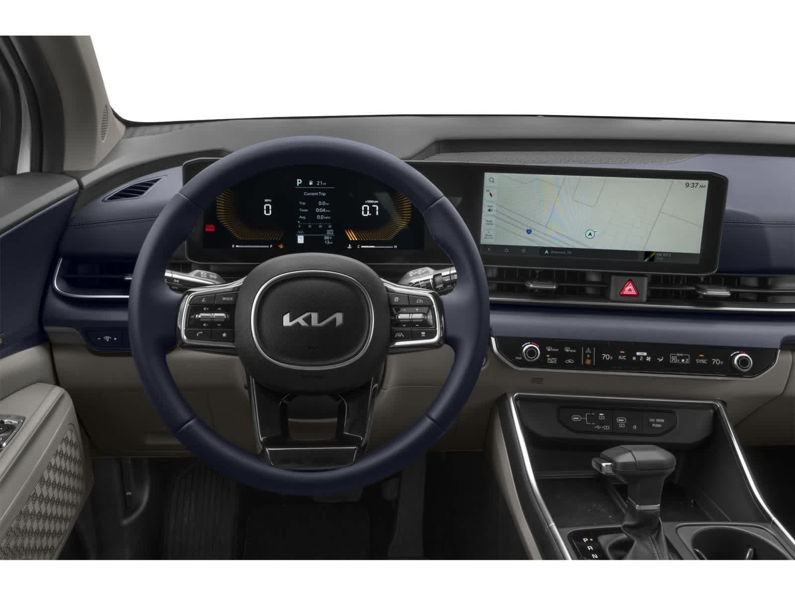 New 2027 Deep Chroma Blue Kia EX image 4