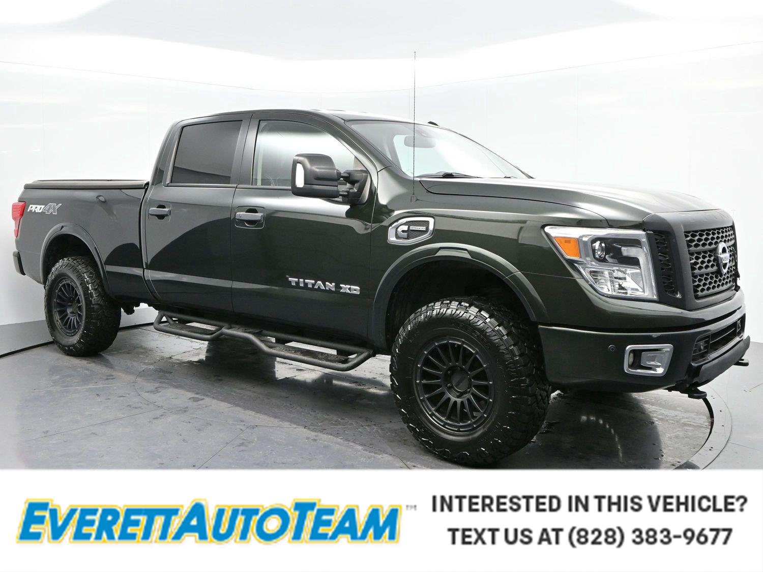 Used 2019 Midnight Pine Metallic Nissan PRO-4X image 1